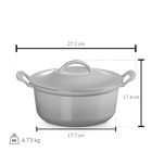 Cocotte ronde Héritage Moderne